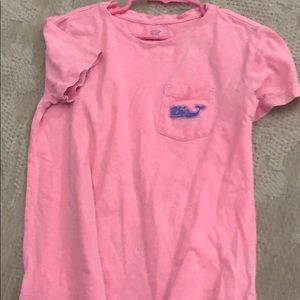 Vineyard Vines Kids Short Sleeve Tee Pink